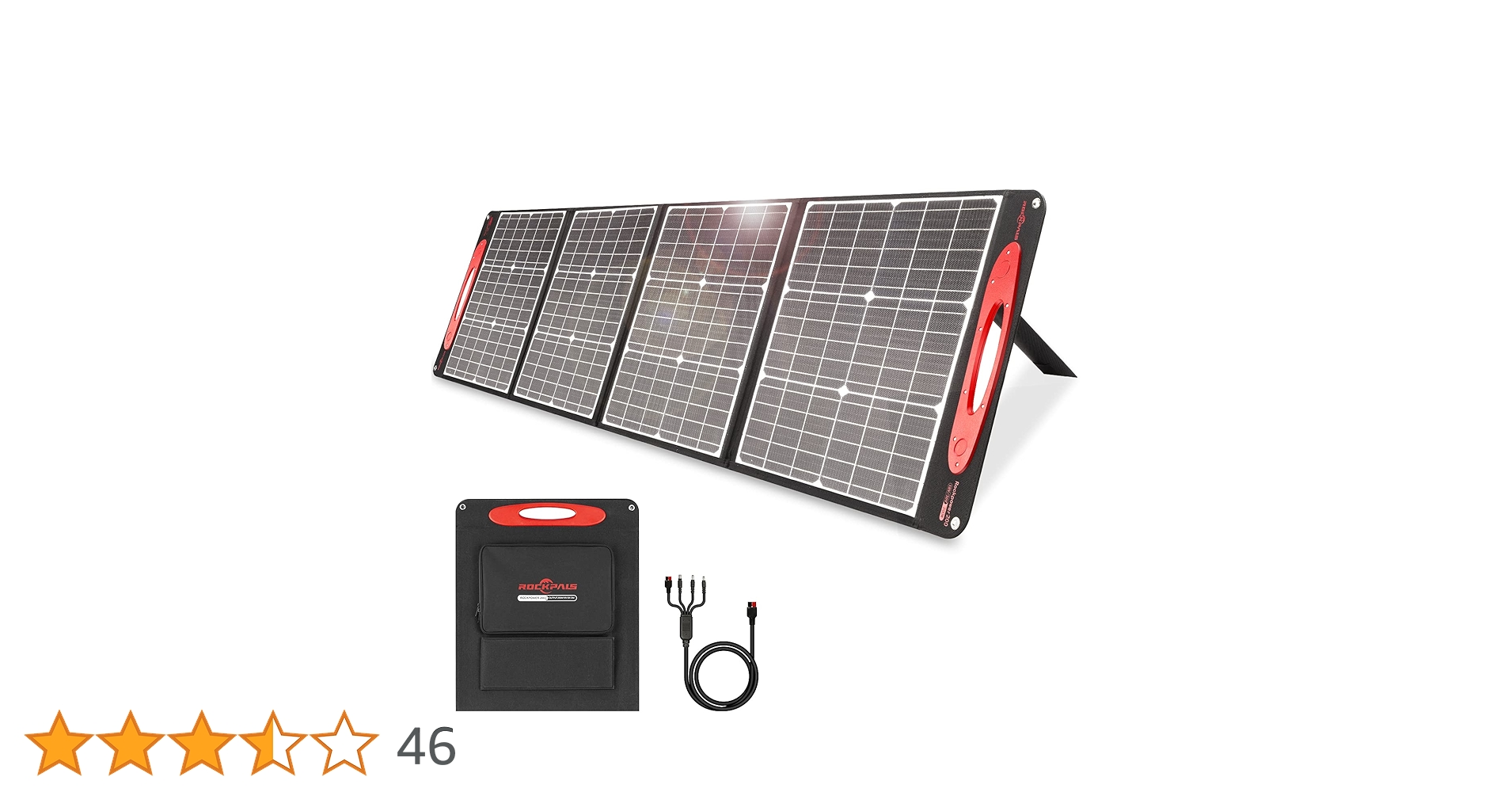 お*ぶ様 200W 折りたたみ　ソーラーパネル　Rockpals Amazon | ROCKPALS 200W ソーラーパネル 折りたたみ 200W